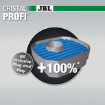 CRISTALPROFI E402 JBL- Filtre externe  - capacité 40L-120L
