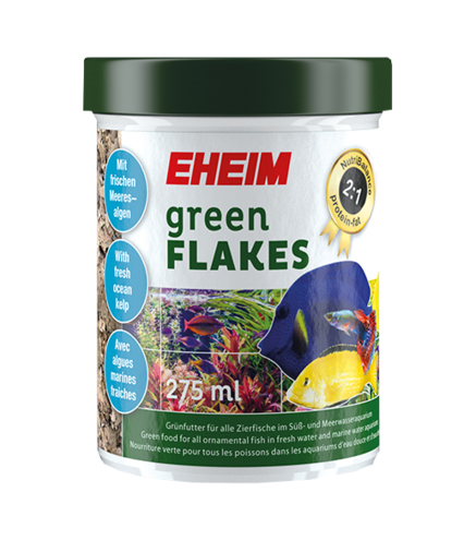 Eheim GreenFlakes - Nourriture en flocons pour poisson herbivores
