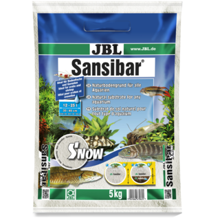 Substrat Sansibar Snow - JBL - Substrat Blanc Fin - 5kg