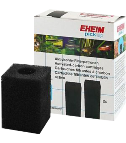 Cartouches charbon actif x2 pour PICK UP 60 - EHEIM