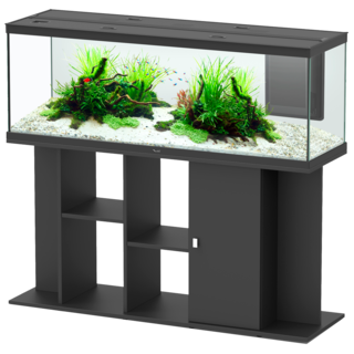 Aquarium Style LED 150 Noir - tout équipé avec son meuble - 296L Aquarium Style LED 150 Noir - tout équipé avec son meuble - 296L