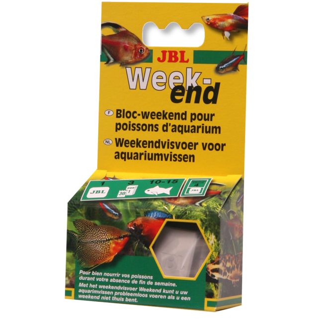 Bloc Weekend JBL - Nourriture pour poissons pour 3 jours Bloc Weekend JBL - Nourriture pour poissons pour 3 jours