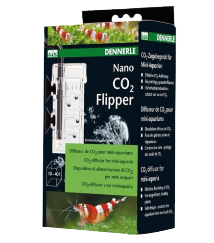 Nano Flipper Dennerle - Diffuseur de CO² - 10-40 Litres 