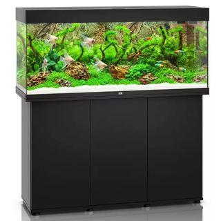 Aquarium RIO 240 LED NOIR  + MEUBLE