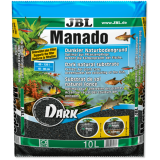 JBL MANADO Dark 10L - Substrat sol naturel sombre 