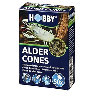 ALDER CÔNES - 50pcs - pour aquarium à crevettes - HOBBY