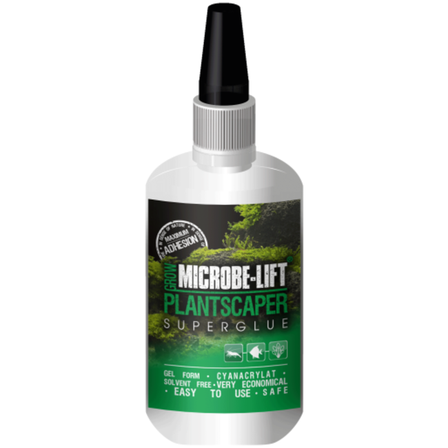 Plantscaper MirobeLift Super Glue pour aquarium d'eau douce 50g