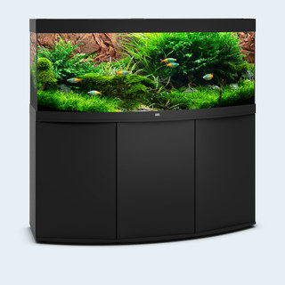 Aquarium VISION 450 LED NOIR  JUWEL+ MEUBLE