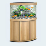 Aquarium TRIGON 190 CHÊNE CLAIR Juwel + Meuble