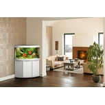 Aquarium TRIGON 350 BLANC Juwel + Meuble