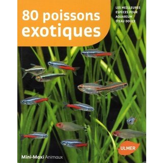 80 poissons exotiques - Livre