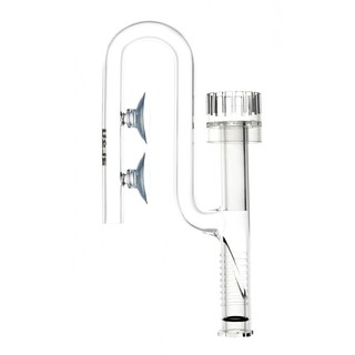 Canne d'aspiration en verre Overflow Inflow 13mm - BLAU