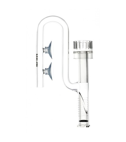 Canne d'aspiration en verre Overflow Inflow 13mm - BLAU