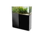 Meuble Aquael Glossy 100 Noir (portes acrylique) 