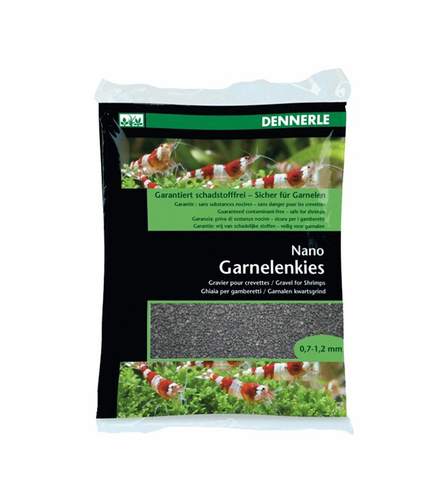 Nano gravier crevettes noir Sulawesi -Dennerle 2kg