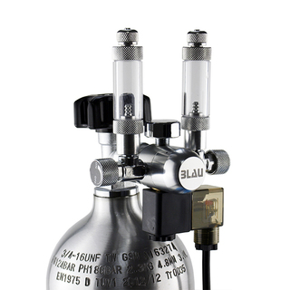 Régulateur Compact Double 2 Sorties et Valve Solenoide BLAU