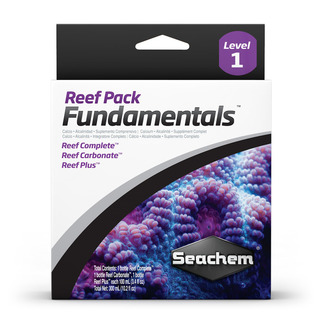 Reef Pack : Fundamentals 3*100ml - Seachem - coraux