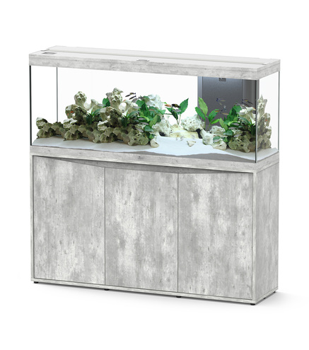 Aquarium+Meuble | AQUATLANTIS-SPLENDID 150 BETON-298L