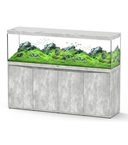 Aquarium+Meuble | AQUATLANTIS-SPLENDID 200 BETON-500L