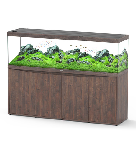 Aquarium+Meuble | AQUATLANTIS-SPLENDID 200 CHENE BRUN-500L