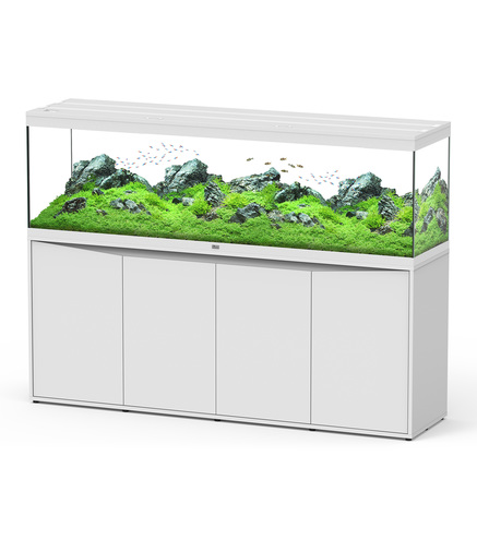 Aquarium+Meuble | AQUATLANTIS-SPLENDID 200 BLANC-500L