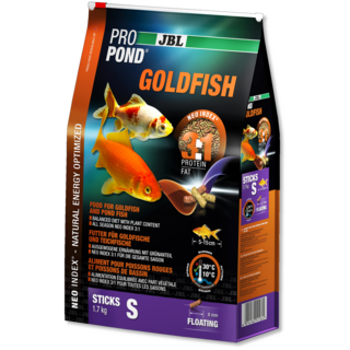 PROPOND GOLDFISH S 1.7KG JBL pour poissons de 5 à 15 cm