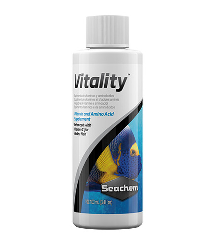 Vitality 100ml - vitamines et d'acides aminés | Seachem