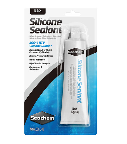 Silicone Sealant (Black) | SEACHEM