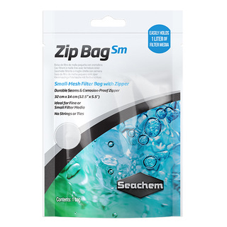Small Zip Bag Sm -sac filtrant zippé à petite maille | SEACHEM