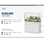 Aquarium+Meuble | AQUATLANTIS-SUBLIME PRO 120X50 CHÊNE BRUN 333L