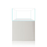 SET Gran Cubic 9250 Experience Blanc 230L Aquarium+meuble