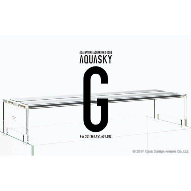 ADA AQUASKY G 451 - rampe led avec support acrylique
