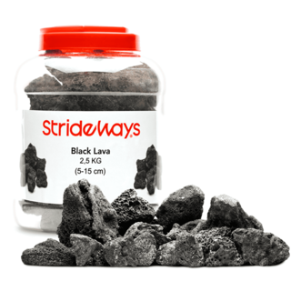 STRIDEWAYS - Set Roches Black Lava- bouteille 2,5kg