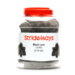 STRIDEWAYS - Set Roches Black Lava- bouteille 2,5kg