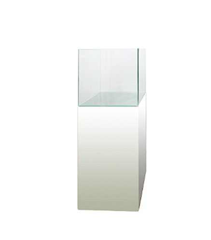Meuble complet avec porte pour aquarium Blau - 6236 White Glossy