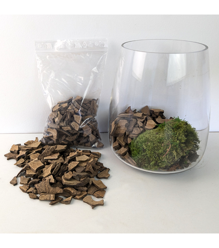 Sachet Ecorces de Coco, éclats- 3 À 4 CM-Décoration naturelle 