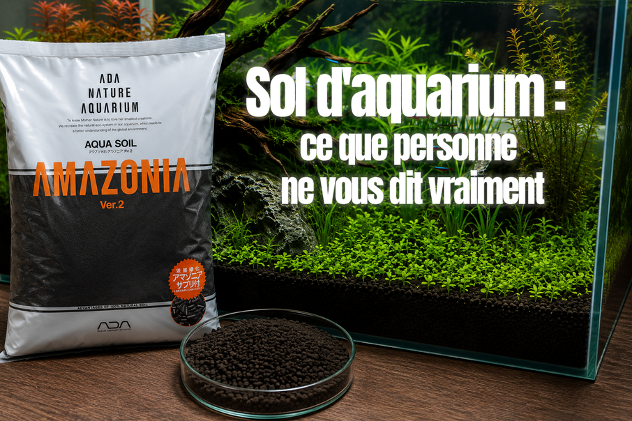 Sol d'aquarium  ce que personne ne vous dit vraiment