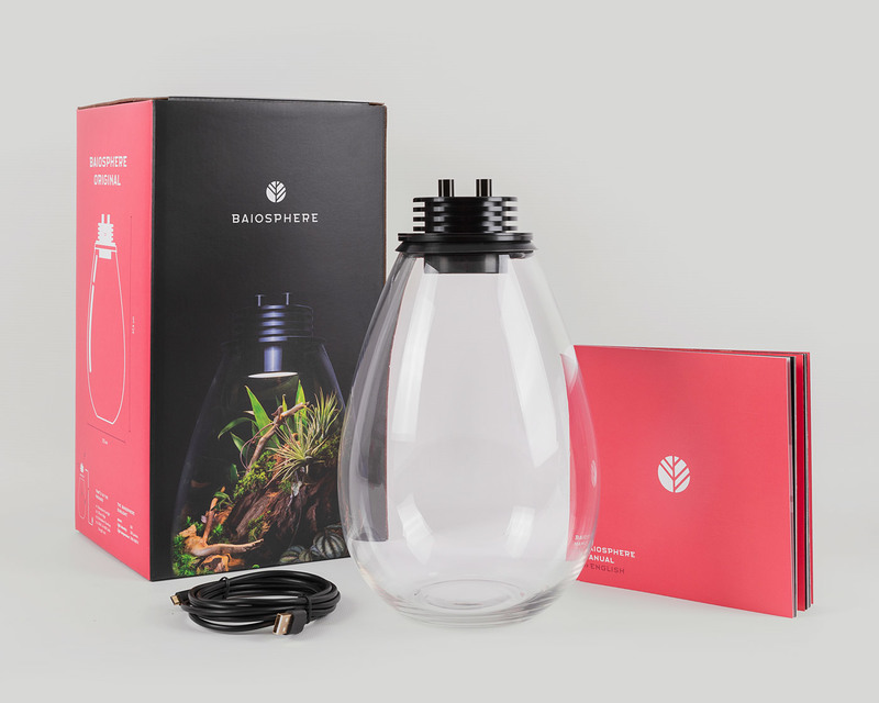 Baiosphere original - terrarium aquatique - Wabi Kusa