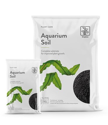 Tropica Aquarium Soil 3 litres — substrat technique complet sol nutritif aquarium planté granulés noirs